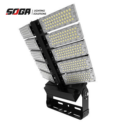comprar Luz de inundación LED de aluminio de potencia con soluciones de atenuamiento de diseño giratorio y soporte de soporte de hierro online manufacture