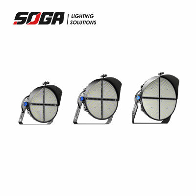 L70 Horas 000 H Luz de alto mástil de LED AC108-528V Voltado de entrada Bracket de hierro o acero inoxidable Ideal para iluminación de grandes áreas